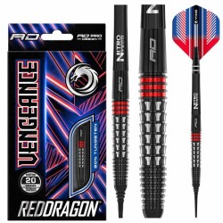 Dardo Red Dragon Vengeance Red 90% 18g Rdd2672