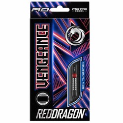 Dardos Red Dragon Vengeance Red 90% 24g Rdd2629