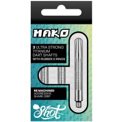 Weizen Shot Darts Mako Titanium Zwischen 38mm Sh-sm4103/i