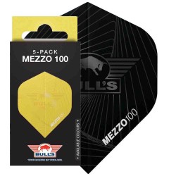 Fülle Bulls Darts Mezzo 100 Nr. 2 Standard Schwarz Pack 5 50979