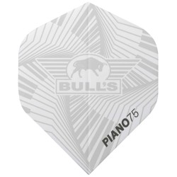 Plumas Bulls Darts Piano 75 No2 Padrão Branco Bu-50988