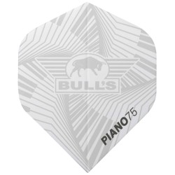 Plumas Bulls Darts Piano 75 No2 Standard Blanco Bu-50988