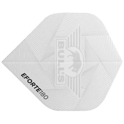 Plumas Bulls Darts Esforço 180 n.o 2 Padrão Branco Bu-51003