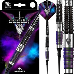 Darts Mission Schwarz Korall 90% 18gr D1647-m001319