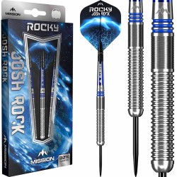 Darts Mission Josh Rock Der Rock Silber 80% Blau