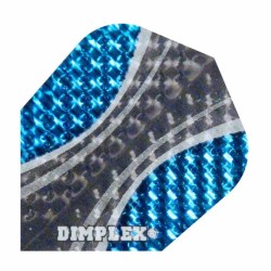 Plumas Harrows Darts Dimplex Curva Azul 4015...