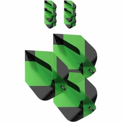 Plumas Target Tag Black Green (3 Sets) Ultra Ten - X 337760