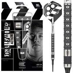 Dardo Target Darts Chris Dobey Hollywood Ação 90% 20gr 210374