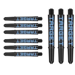 Cañas Target Pro Grip Tag Shaft Intb 3 Sets Black Blue(41mm) 380323