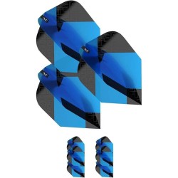 Plumas Target Tag Black Blue (3 Sets) No6 337870