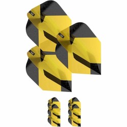 Plumas Target Tag Black Yellow (3 Sets) No6 337780