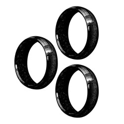 Clips Xq Max Negro O-rings 3 Unidades  Qd8200500