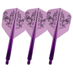 Plumas Condor Axe Shape Charm Rosa Kwok L 33.5mm 3 Uds.