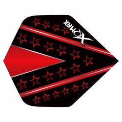 Plumas Flights Xqmax Pet Darts Standard Red Star Qd8201260
