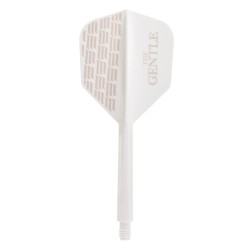 Plumas Condor Axe Shape The Gentle White M 27.5mm 3 Uds.