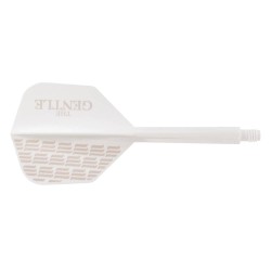 Plumas Condor Axe Shape The Gentle White M 27.5mm 3 Uds.