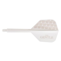 Plumas Condor Axe Shape The Gentle White L 33.5mm 3 Uds.