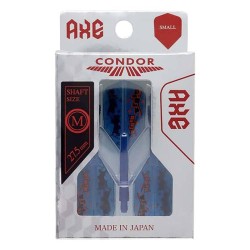 Plumas Condor Axe Shape Matt Campbell Ginja Ninja Azul S 21.5mm 3 Uds. Negro