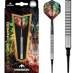 Darts Mission Dominik Grullich Schwarze Ringe 95% 18g D1688 M001423