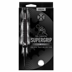 Dardos Harrows Darts Supergrip Black 28gr 90%