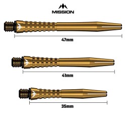 Weizen Mission Atomwelle Gold 47mm M001423