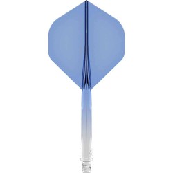 Plumas Mission Force 90 Gradient No2 Azul Transparente  Corta61.80mm 50945