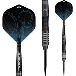 Darts Mission Präzisions Darts Schwarz Pvd Stahl 90% 25gr D1701