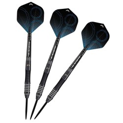 Darts Mission Präzisions Darts Schwarz Pvd Stahl 90% 25gr D1701