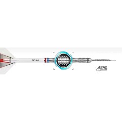 Dardo One80 Franck Guillermont assinatura Darts Ii 22g 90% 9480