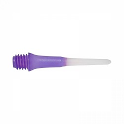 Puntas Lippoint Dois Tone Gradação Roxo Curto 2ba 22.5mm 30 unidades