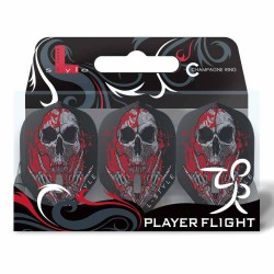 Plumas L-style Champagne L1 Pro Shape Ryan Searle V3 Clear Black F31040