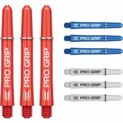 Cañas Target Pro Grip Shaft Short 3 Sets Rojo-azul-blanco(34mm) 380383