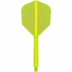 Plumas Target K-flex No.6 Shape Neon Yellow Inter 410050