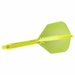 Plumas Target K-flex No.6 Shape Neon Yellow Inter 410050