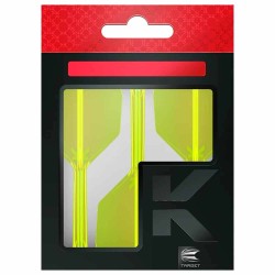 Plumas Target K-flex No.6 Shape Neon Yellow Inter 410050