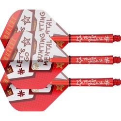 Plumas Target Stephen Bunting (3 Conjuntos) Pens + Med Cañas 380402