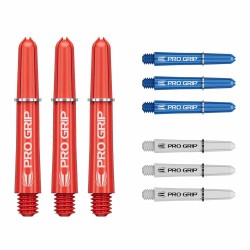 Cañas Target Pro Grip Shaft Med 3 Sets Rojo-azul-blanco (48mm) 380391