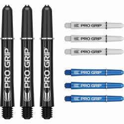 Cañas Target Pro Grip Shaft Med 3 Sets Negro-blanco-azul (48mm) 380389