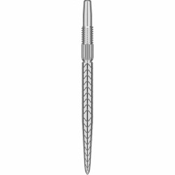 Punkte Target Darts Swiss Point Rve Silber 35mm 340236