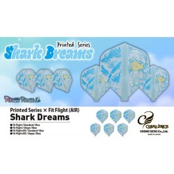 Pens Fit Flug Shark Dreams Blauer Standard