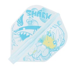 Stifte Fit Flug Air Shark Dreams Blue Shape