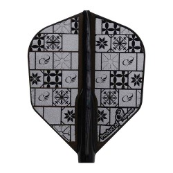 Plumas Fit Flight Cosmo Tile Negro Shape