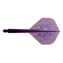 Plumas Condor Axe Gekkabijin Standard Morada S 21.5mm 3 Uds.