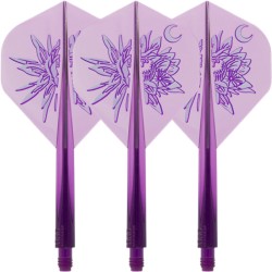 Plumas Condor Axe Gekkabijin Standard Morada S 21.5mm 3 Uds.