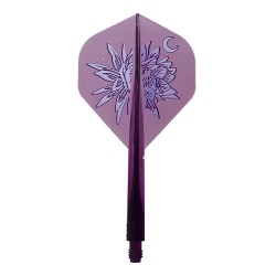 Plumas Condor Axe Gekkabijin Standard Morado M 27.5mm 3 Uds.