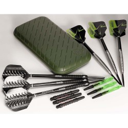 Gründung Harrows Darts Slim Case Verde