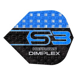 Fülle Harrows Darts Flüge No6 Dimplex S3 Blue