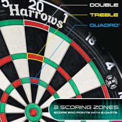 Diana Tradicional Harrows Darts Quadro 240