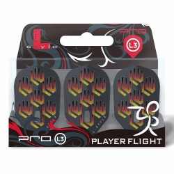 Plumas L-style Shape L3pro Lukas Wenig Negro F33112