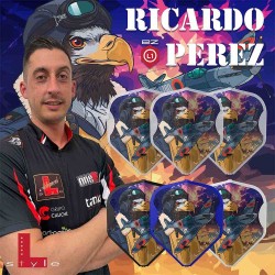 Federn Champagner Flights L-Stil L1ez Ricardo Perez Mix F11045